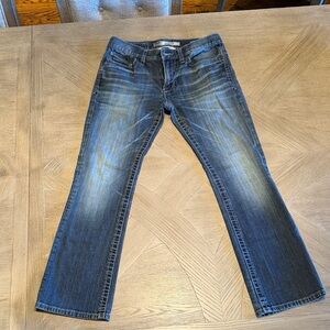 BKE Men's Bootcut Jeans - Blue